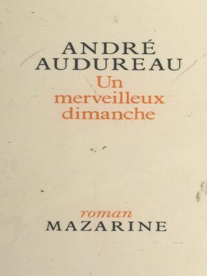 cover image of Un merveilleux dimanche